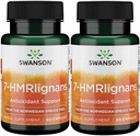 Swanson 7-Hmrlignans from Norwegian Spruce Tree 40 Milligrams 60 Capsules (2 Pack)