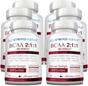 Science BCAA Supliment aprobat - 360 comprimate - 2400 mg - Creșterea performanței și creșterea dezvoltării musculare - L-Leucină, L-Isoleucină, L-Valină - Made in USA, Non-GMO