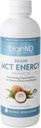 Dr Amen BrainMD Brain MCT Energie - 16 fl oz - Suport energetic pentru creier și corp - Îmbunătățește Focus & Satiety - Clean & Fast Acting - Gluten Free - 31 Serviri