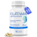 FolateMaxx L-metilfolat 10mg, 90 capsule 