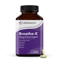 Respiratie-X - Alergie & Sinus Supliment de ajutorare - Suporturi Sinuses & Nasal Discomfort - Non-Drowsy & Rapid-Action - Querbetin, Bromelain, Citrus Bioflavonoides, Nettle Leaf & Vitamin C - 180 Capsule