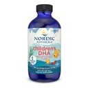 Nordic Naturals Childrens DHA, Căpșuni - 8 oz pentru copii - 530 mg Omega-3 cu EPA & DHA - Dezvoltarea creierului & Funcția - Non-GMO - 96 Serviri