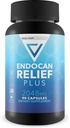 Endocan Relief Plus - Natural Relief from Temporary Aches, Discomfort, & Swelling - Our Best Natural Herbal Formula - Full Body Support - Fight Free Radicals - Our Best Turmeric Daily Relief Factor