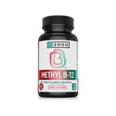 Zhou Metil B12 - Metil B-12 Supliment pentru femei si barbati, vitamina B12 5000 mcg, Vegan prietenos, Cellular Energie si nervi Suport functie, metilcobalamină - 60 Micro Lozenges