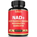 Satoomi NAD Supliment cu nicotinamidă Ribozidă NR, Resveratrol, Querbetin - 60 Conte - 30 zile