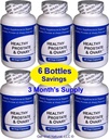 Proteza sanatoasa si Ovary (6 Sticle Contin un total de 540 capsule) - Concentrat Herbal Blend - cu Crinum Latifolium, Vegan Kosher Caps. Herbs prostate pentru suport optim
