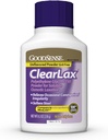 GoodSense ClearLax, Polietilenă Glycol 3350 Pulbere pentru soluţie - Laxativ osmotic pentru Relief constipaţie, Nearomat, 8,3 oz