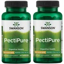Swanson PectiPure Citrus Pectin-Suports Digestive Health and Cellular Health-Delivers Minim de 82% Acid galacturonic-natural Wellness Supplement (60 capsule, 600mg fiecare) 2 Pachet