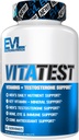 Evlution Nutrition VitaTest - Vitamins + Testosterone Support - Key Vitamin + Mineral Support - Men’s Daily Nutrient & Testosterone Support - Bone, Eye & Immune Support - 45 Servings - 90 Tablets