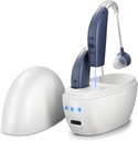 SIDA auditivă Reîncărcabilă (Pair), Amplificator de audiere pentru Seniori & Adulți, Ajutor auditiv OTC în spatele-The-Ear BTE, Amplificare audio digitală PSAP personală, Control volum & Anulare zgomot