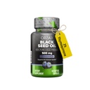 OrzAX Black Seed Ulei de semințe rece presat 100% Pure 