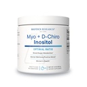 Biotics Research Balanced B8 Powder, Myo inositol şi D Chiro inositol, 40:1 Ratio, Femeile de sănătate, Neural Communication, Fat Metabolism, Vascular Health, Hair Growth 8 Ounces