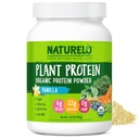 NaturaLO Plant Proteine Pulbere, Vanilie, 22g Proteine - non-GMO, Vegan, No Gluten, Dairy, sau soia - Fără arome artificiale, de colorare sintetică, conservanți, sau aditivi - 20 Serviri
