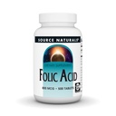 Sursa Naturals Acid folic 800 mcg Supliment alimentar - 500 comprimate