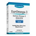 EuroMedica EurOmega-3 - Supliment alimentar cu EPA & DHA - Omega-3 comprimate pentru Brain & Heart Health Support - Supliment nutritional cu acizi grasi esentiali si peptide - 60 comprimate