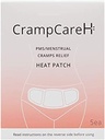 (5 patch-uri) CrampCareH PMS / Cramps Menstrual Relief Heat Patch cu aripi largi, FDA înregistrat