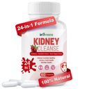 Rinichii avansaţi dezintoxicare & Reparaţie - 24-in-1 Rinichi Suport Supliment cu Herbal Formula pentru Rinichi & tract urinar Sănătate - Non-GMO, Made in USA, 60 Capsule