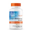 Medicul cel mai bun mare absorbtie CoQ10 200mg cu BioPerine Supliment - Coenzime Q10 Softgels pentru inima si suport antioxidant, CoQ10 200 mg pentru femei si barbati, Non OMG - 60 Veg Softgels