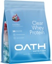 Nutriție Oath Clear Whey Izolate Proteine Powder, Coco Razz, 20g Proteină completă per Serving, fără adaos de zahăr, Grass-Fed, 18 Servire