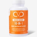 10-in-1 Immune Variant, Immune Booster Supliment cu Vitamina B Complex, Zinc, Turmeric, Vitamine C & D pentru Suport Imun și Apărare, Imunitate Multivitamine pentru Femei & Bărbați, 90 Capsule