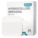 Dimora 20 Pack Hidrocoloid Wound Dressing, Ultra Thin 4" x 4" Bandaje petice mari cu auto-adezivă