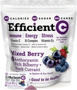 ANDREW LESSMAN Efficient C Berry 90 Pachete - Immune, Energie, Stres și Eye Health Support. Reinventarea băuturii vitamine C. Fără calorii. Fără zahăr. Fără carbohidraţi. Uşor de amestecat.