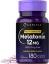 Carlyle Melatonin 12 mg Fast 59 ° 180 Tablete 