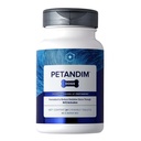 Petandim Dog Vitamine (30 Tablete masticabile), Antioxidanți reduce stres oxidativ, Supliment comun pentru câini, Piele și Coat Supliment, Omega-3 & Colagen pentru câini, pui + Bacon Flavor