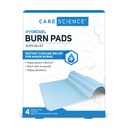 Îngrijire Ştiinţă Hydrogel Arde Arsuri Pad-uri de dressing Bandaj pentru Burn Relief, 4 ct 
