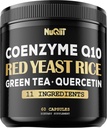 Red Yeast Rice 13500mg Ceai verde 4500mg Querbetin 4500mg Supliment & Mai mult - Suport Heart Health, Sistemul imunitar și echilibrul corpului - 60 capsule