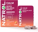 Natrol Quick Echilibru Mints calm, Supliment alimentar, Zmeură Lemonade Aroma artificial, 30 Conte, 15 zile de aprovizionare