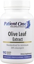 Patient One Olive Leaf Extract 500 mg | Supplement to Support Immune and Heart Health* | Standardized to 20% Oleuropein | 90 Capsules