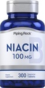 Piping Rock Niacin Supliment pentru femei si barbati 100 mg 