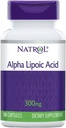 Natrol Alpha Acid lipoic 300mg Capsule, 50 Număr de capsule (Pachet de 3)
