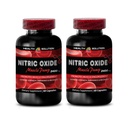 Boost oxid nitric - oxid azotat 2400 mg pompa musculara, Putere extrema - Suplimente oxid nitric, Pompe musculare pentru bărbați și femei, Pastile de antrenament pentru bărbați, creștere musculară - 2 Bot 120 capsule