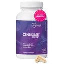 Microbiome Labs Zenbiome Sleep - L Theanin Supplement with Lemon Balm Extract & Probiotices with Bifidobacterium Longum - Help Soothe the Gut-Brain Axis at Bedtime (30 Capsule)