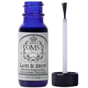 Serul natural de creştere a genelor OMS - Formula de îmbunătăţire a genelor Premium cu ulei de Castor şi ulei de Batana Organic - mai gros, mai lung Lashes şi sprâncene în 5 săptămâni, 8-12 lună de aprovizionare - Made in USA (15ml)