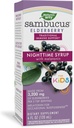 Natura's Way Sambucus Elderberry Nighttime Syrup pentru copii cu melatonina, Immune Support*, 4 Fl Oz