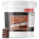 Ultimate Nutritie Muscle Juice, Greutate Gain Drink Mix - Mass Gainer Pudră de antrenament pentru bărbați și femei - Supliment pentru Lean musculare de creștere și sprijin imunitar cu 55g Proteina - Ciocolata, 10.45lb
