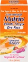 Motrin Concentrat Picături Infanterie-Dye gratuit Original Berry Flavor - 1 oz, Pachet de 4