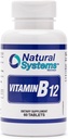 Vitamina B12 60 Tablete 1000 mcg de sisteme naturale - B12 Vitamine 1000 mg pentru adulți ajută la stimularea memoriei * - Vitamina B12 1000 mcg pentru o bună digestia * - vitamina B12 suport metabolic energetic *