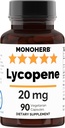 MONOHERB Licopen 20 mg per capsulă - 90 Capsule vegetale