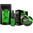 Kit de creștere barbă w/Grow XXL Barbă ulei / Seriu pentru creșterea părului facial pentru bărbați + 2X îngroșare Biotin mustață Wax & Balsam pentru bărbați - Balsam și balsam - Condiționat și moale - Formulat în America