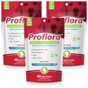Proflora Probiotic Soft Chews pentru câini - Veterinar-Forngth Daily Probiotic - Digestion Health - Boost Immune System - Skin and Coat Health - 180 Soft Chews