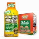 Vitamina Energie Immune+ Extra Putere Energie Shot Mango 24 Pack, 260mg Natural Cafeina, B-Vitamina, Ceai verde, Imunitate & Focus Support, Zero Zahăr, Gluten-Free 1.93 fl oz