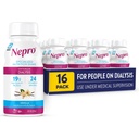 Shake nutriție pentru persoanele aflate în dializă, 19g Proteina, 420 Calorii, Vanilie, 8 fl oz, Pachet de 16