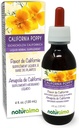 Naturalma Eschscholzia (Eschscholzia californica) planta de tinctură fără alcool - 4 fl oz Extract lichid în picături - Supliment vegetal - Vegan
