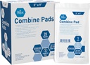 MED PRIDE Nonstick Steile Abd Combine Pads 5x9 in Extra Absorbtion Chirurgical Dressing for Heavy Leakage (40 Count)