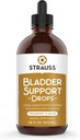 Strauss Naturals Suport pentru vezica oculara scade Suplimente naturale pentru Suportul Sistemului urinar, Gluten-Free, Soy-Free, și non-GMO, 7.6 fl oz.